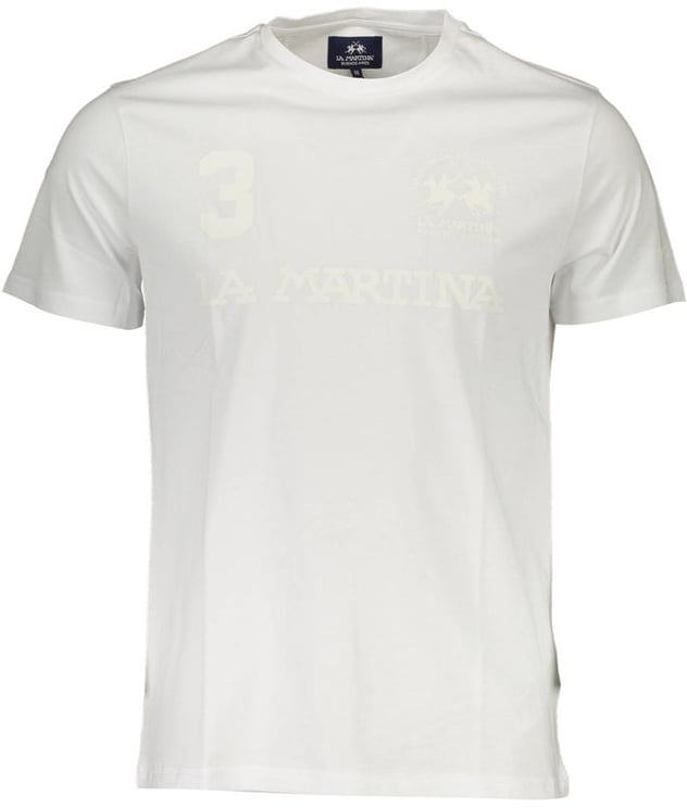La Martina La Martina Bianco Cotton Men's T-Shirt