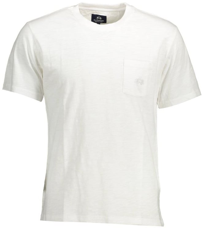 La Martina La Martina Bianco Cotton Men T-Shirt