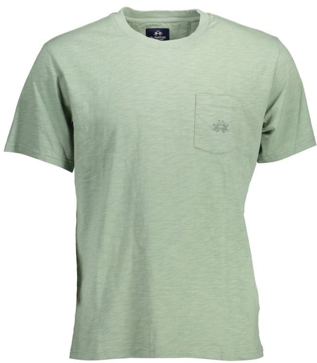 La Martina La Martina Verde Cotton Men T-Shirt