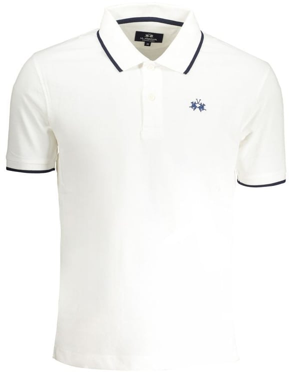 La Martina La Martina White Cotton Men's Polo Shirt