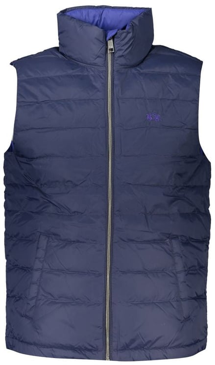 La Martina La Martina Blu Poliammide Men Vest
