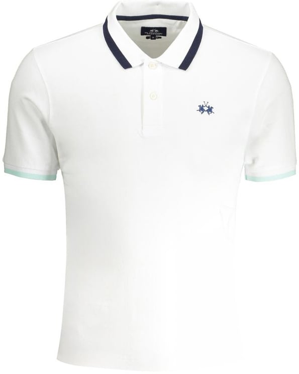 La Martina La Martina White Cotton Men's Polo Shirt