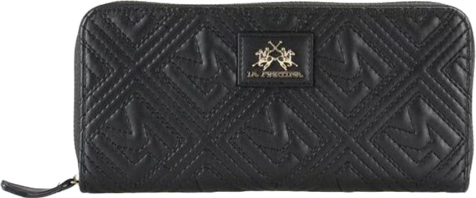 La Martina La Martina Black Polyethylene Wallet