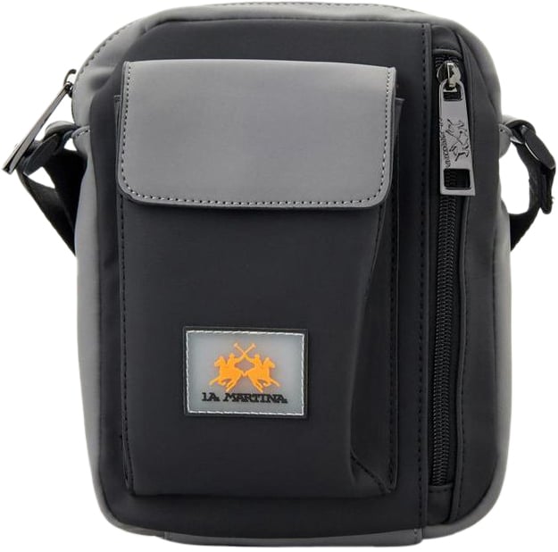 La Martina La Martina Black Polyethylene Crossbody Bag