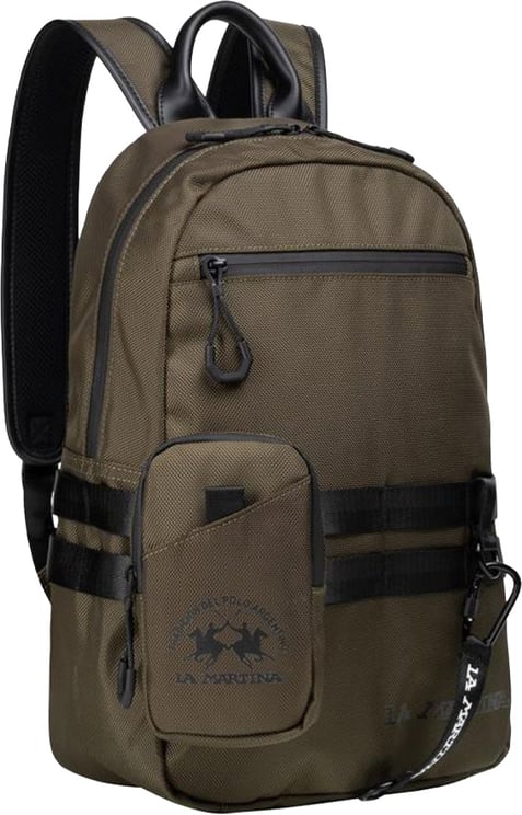 La Martina La Martina Bicolor Polyester Backpack