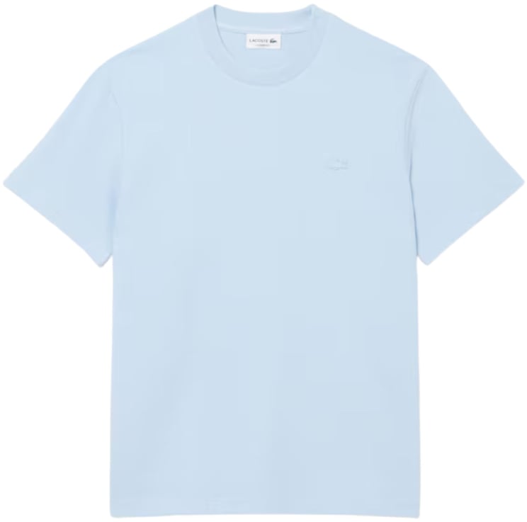 Lacoste Lacoste 1ht1 Men's Tee-shirt Korte Mouw Overhemden Lichtblauw Th1979-61
