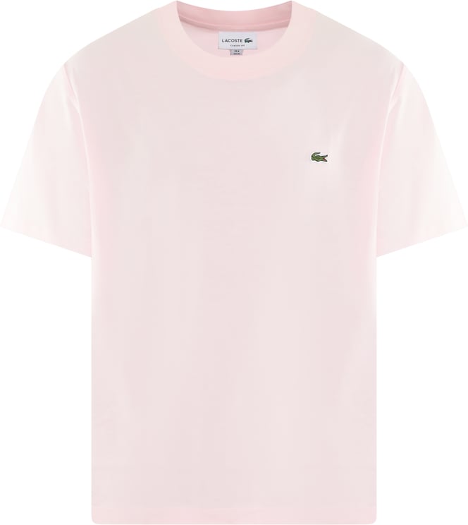 Lacoste Heren 1Ht1 T-Shirt Roze