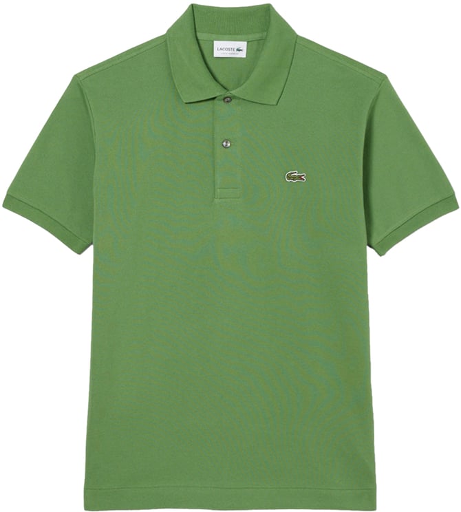 Lacoste T-Shirts And Polos Verde Chiaro