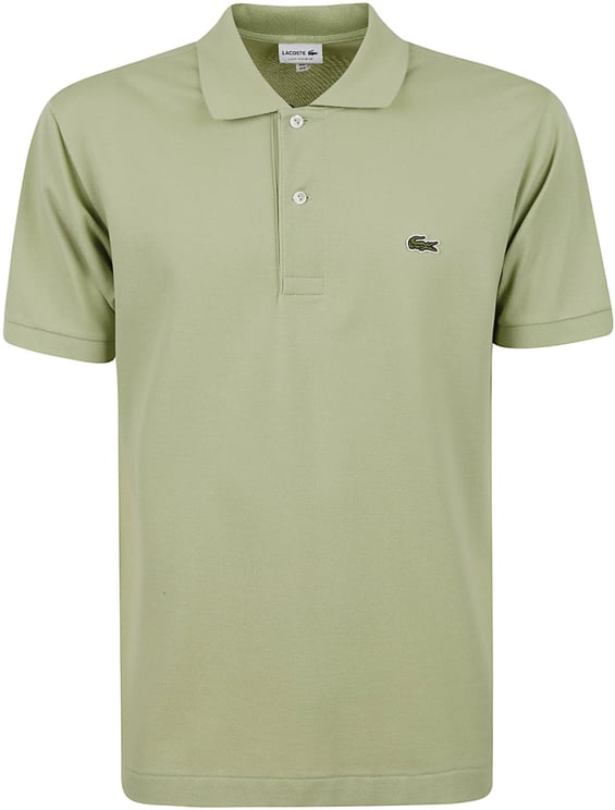 Lacoste T-Shirts And Polos Verde Chiaro