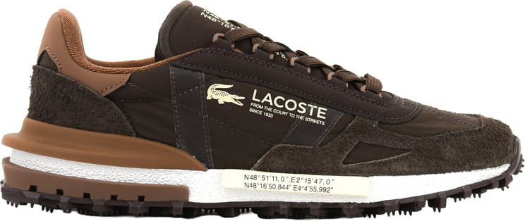 Lacoste Elie Active Sneaker Dark Brown