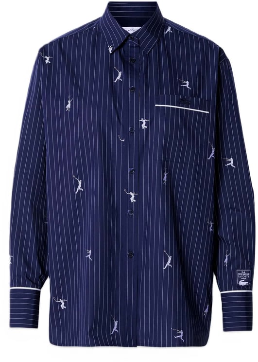 Lacoste Shirts Blu