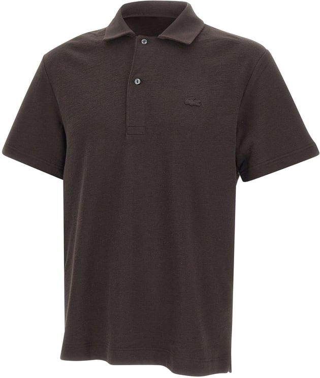 Lacoste T-Shirts And Polos Brown