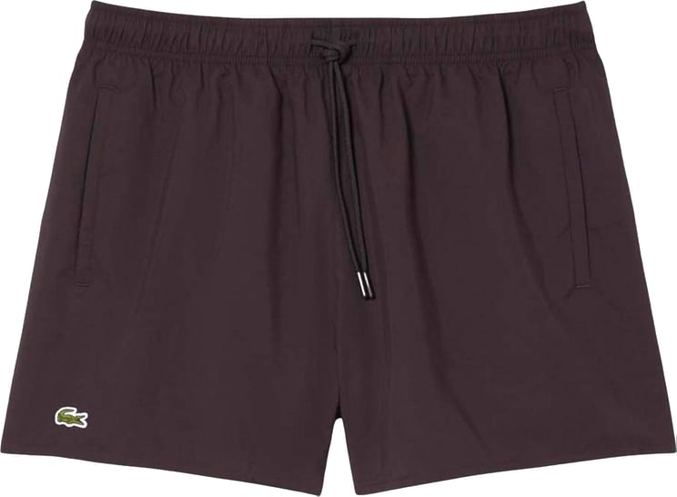 Lacoste Lacoste 1hm1 Men's Swimming Trunks Zwembroeken Donkerbruin Mh6270-61
