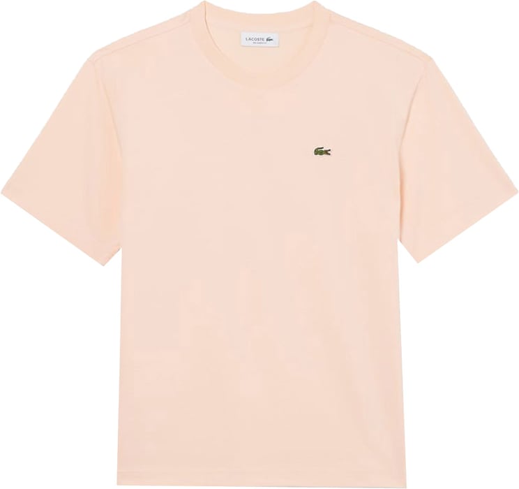 Lacoste T-Shirts And Polos Rosa Chiaro