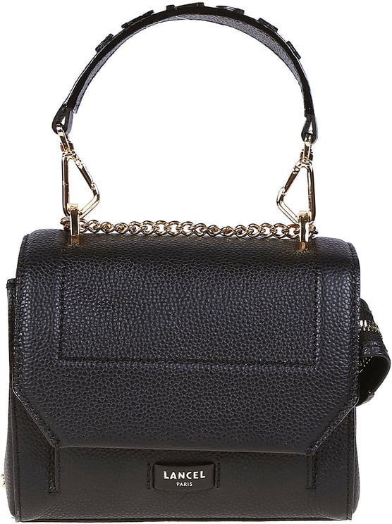 Lancel Ninon Small Flap Bag Black