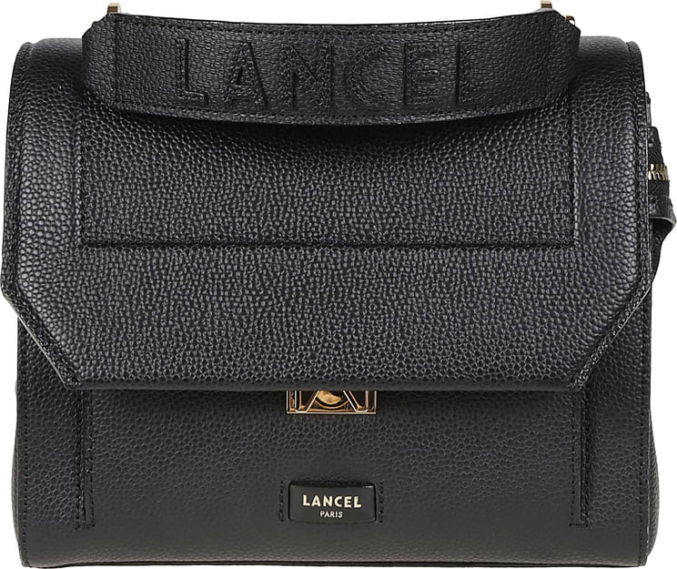 Lancel Ninon Medium Flap Bag Black
