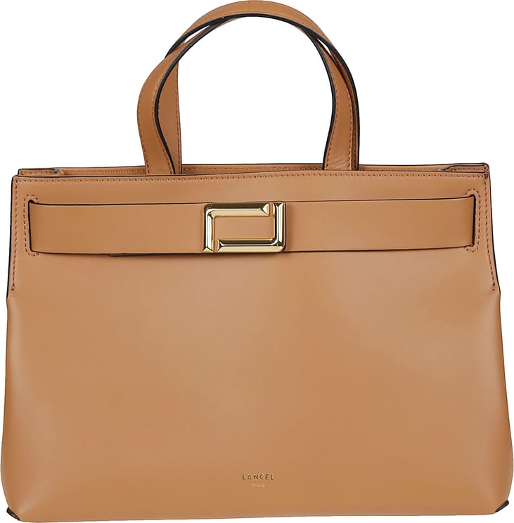Lancel Angele Medium Tote Bag Brown