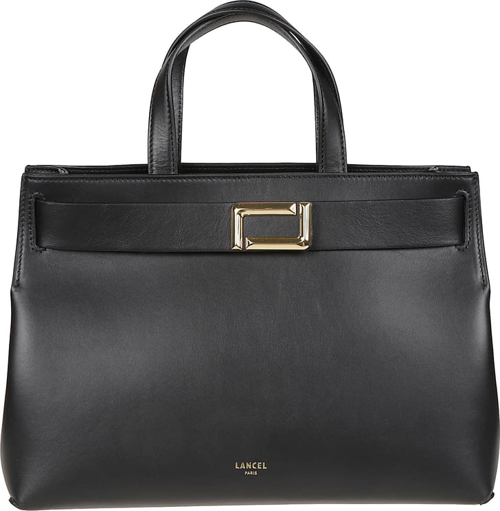 Lancel Angele Medium Tote Bag Black