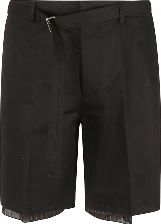 Lanvin Relaxed Fit Woven Cotton Shorts