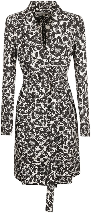 Lanvin Silk-Blend Black Dress with Flowing Silhouette
