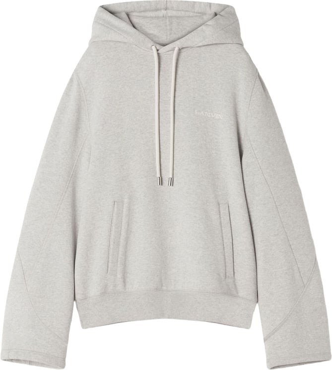 Lanvin Light Grey Hoodie Sweater