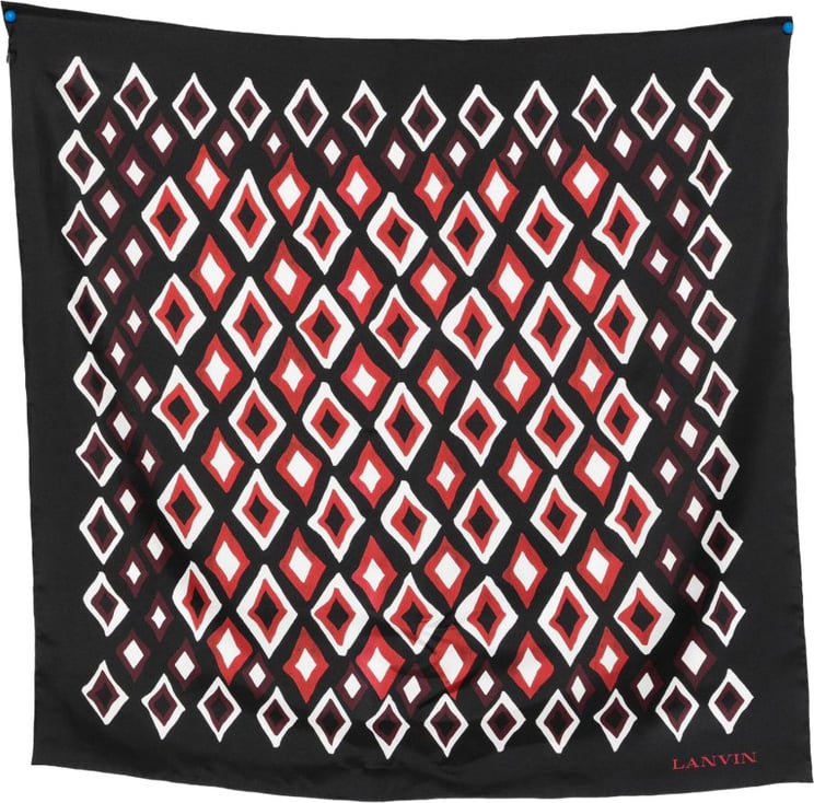 Lanvin Scarfs Red / Black