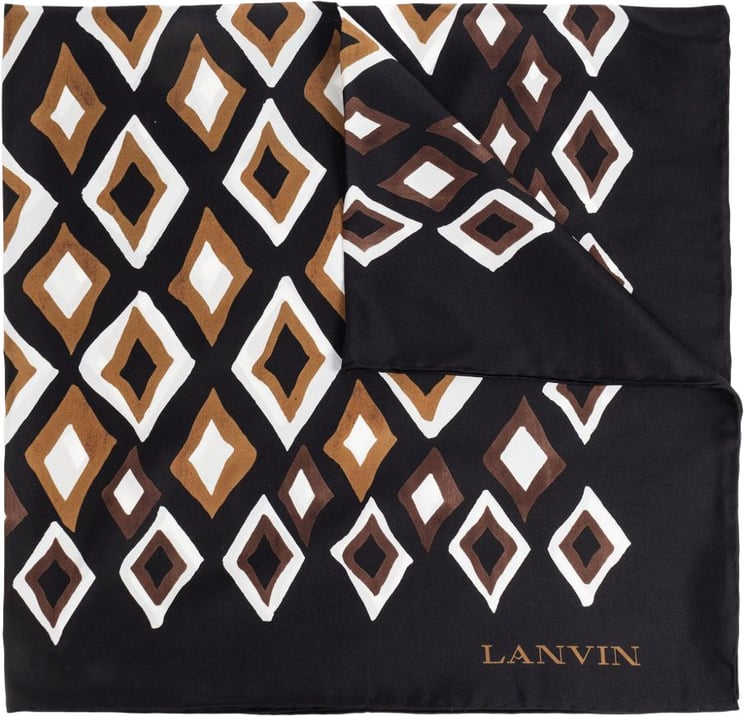 Lanvin Scarfs Brown / Black
