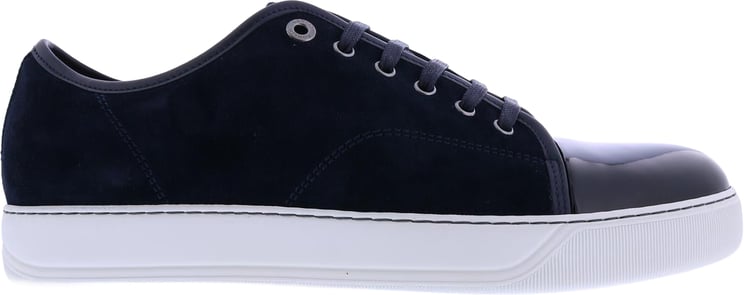 Lanvin Heren Basket Basse Veau Velours