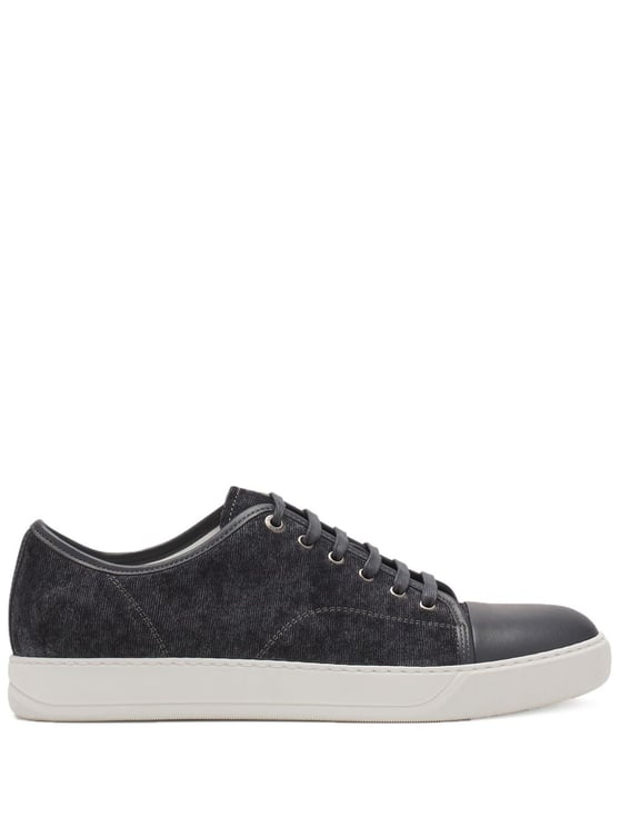 Lanvin Low-Top Sneakers With Textured Fabric