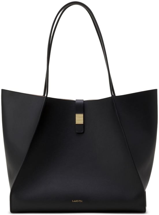Lanvin Structured Leather Tote Bag