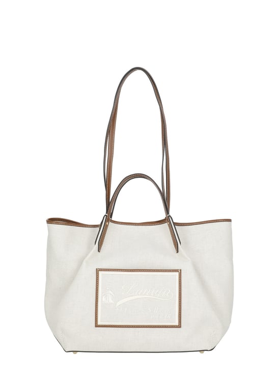 Lanvin Concerto Arpege Shoulder Bag with Leather Clutch