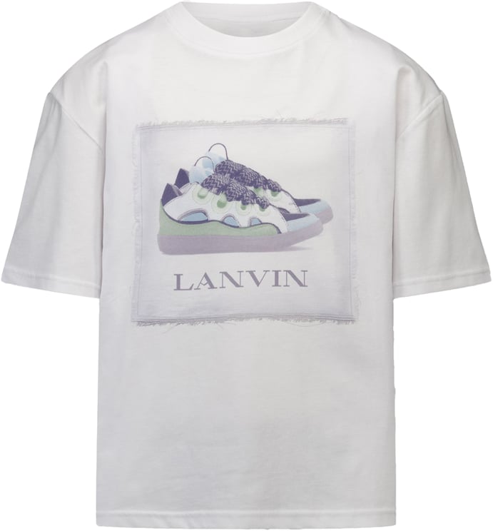 Lanvin Lanvin Kinder Jongens T-Shirt In Wit