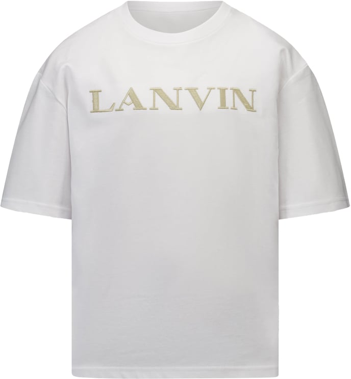 Lanvin Lanvin Kinder Jongens T-Shirt In Wit