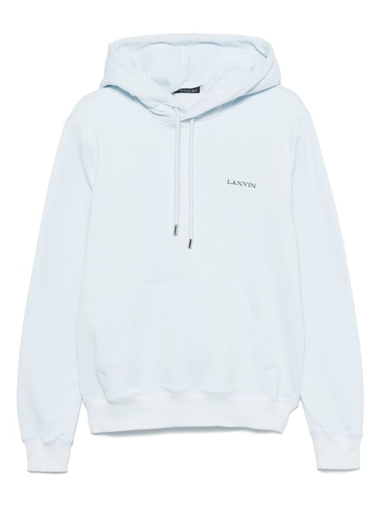 Lanvin Light Blue Hoodie Sweater