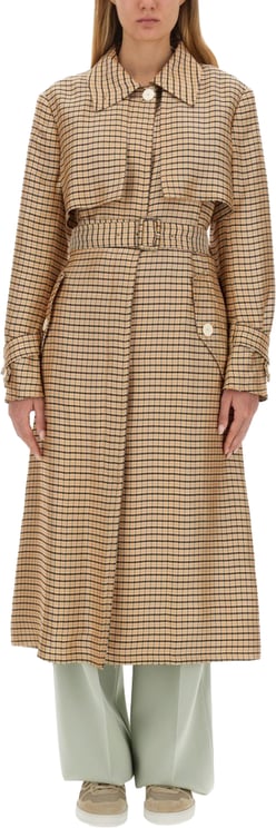 Lanvin Belted Trench Coat