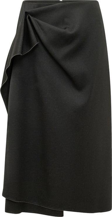 Lanvin Gonna Midi Drappeggiata