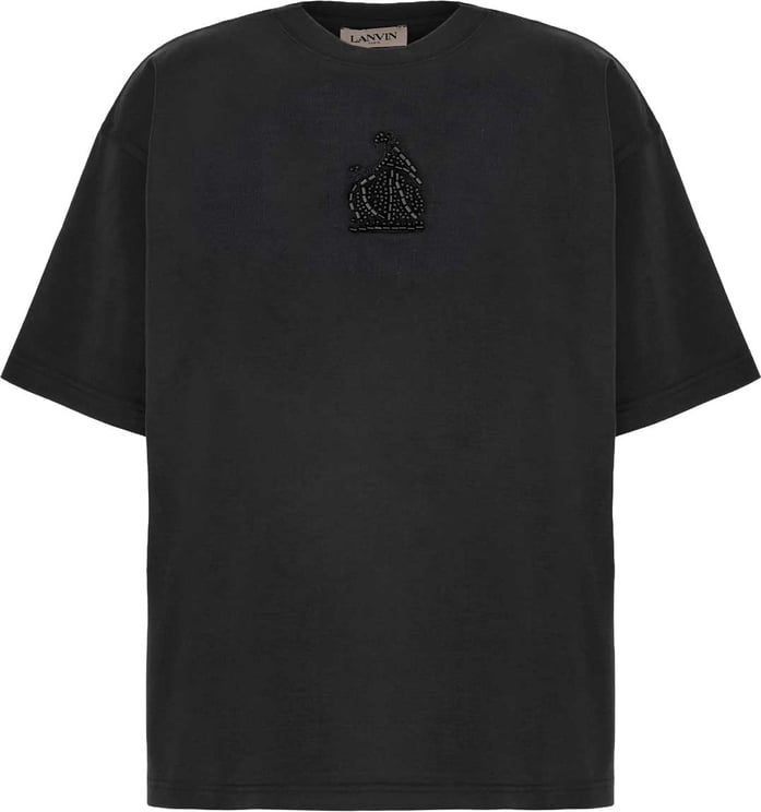 Lanvin Lanvin Black cotton t-shirt