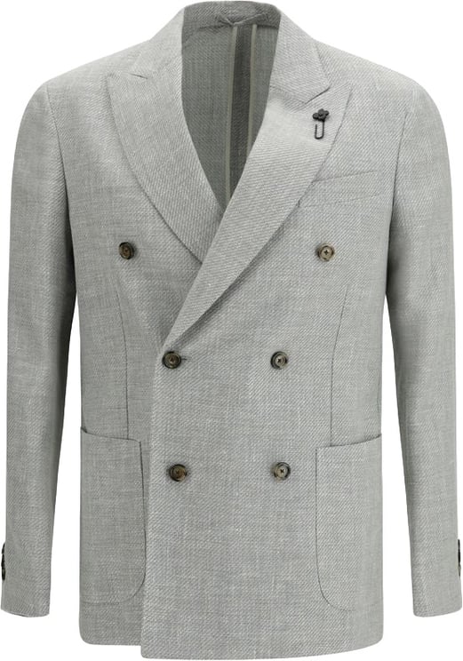 Lardini Lardini Bicolor Wool Blazer