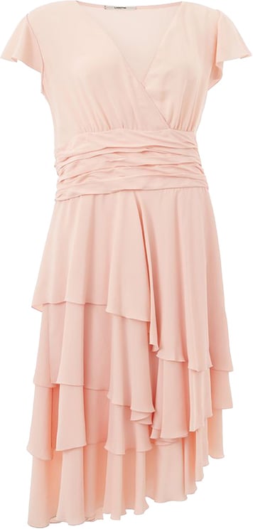 Lardini Lardini Pink Acetate Casual Dress