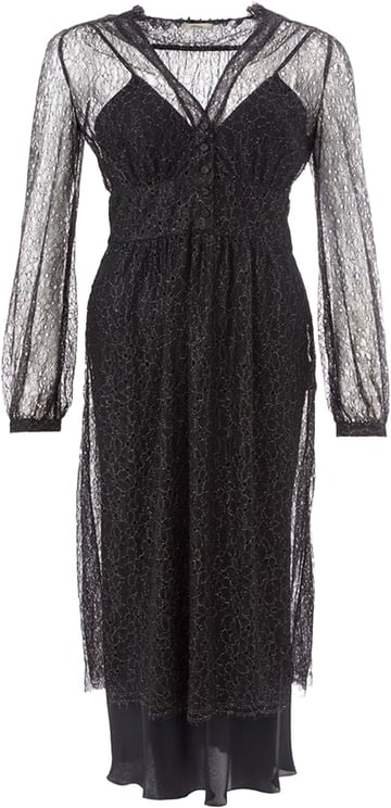 Lardini Lardini Black Nylon Casual Dress