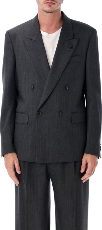 Lardini Feeling Blazer Doppio Petto Grigio