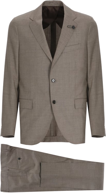 Lardini Suit Brown