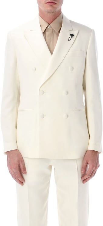 Lardini Soiree 6 Bottoni Doppio Petto Avorio