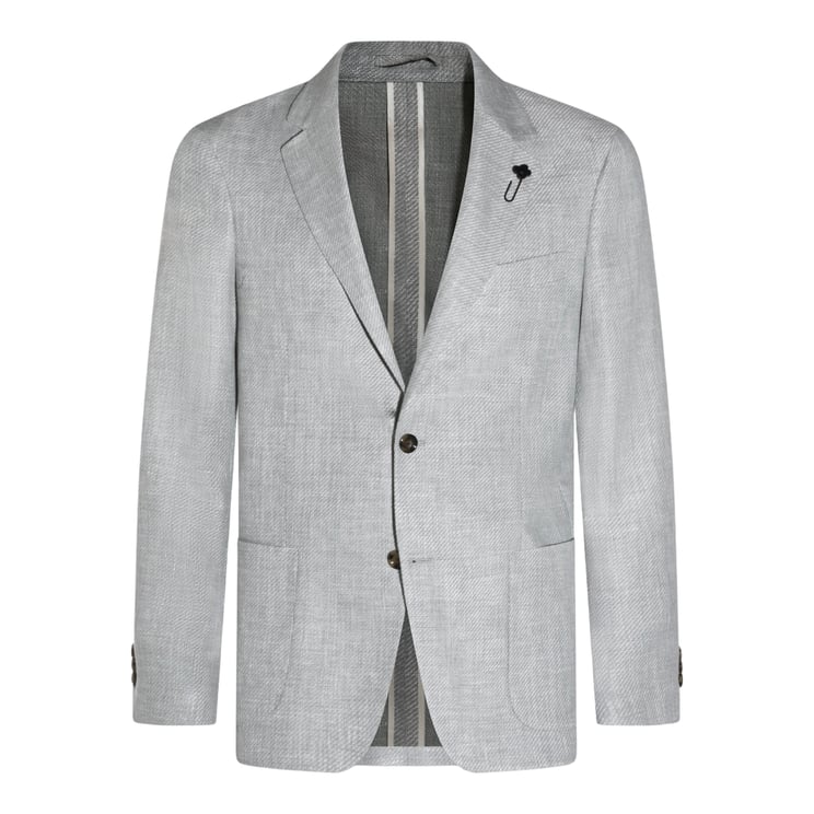 Lardini Tailored Mint Green Jacket