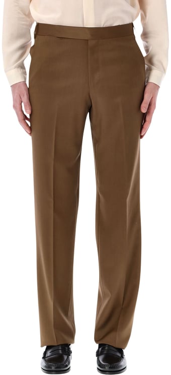 Lardini Lardini stretch crepe formal trousers