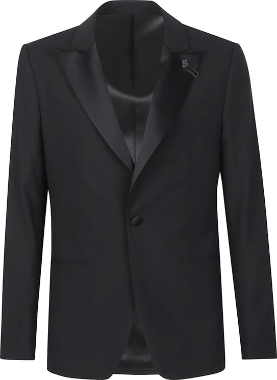 Lardini Soiree Smoking Jacket Black