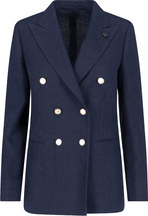 Lardini Tailored Double-Breasted Jacket