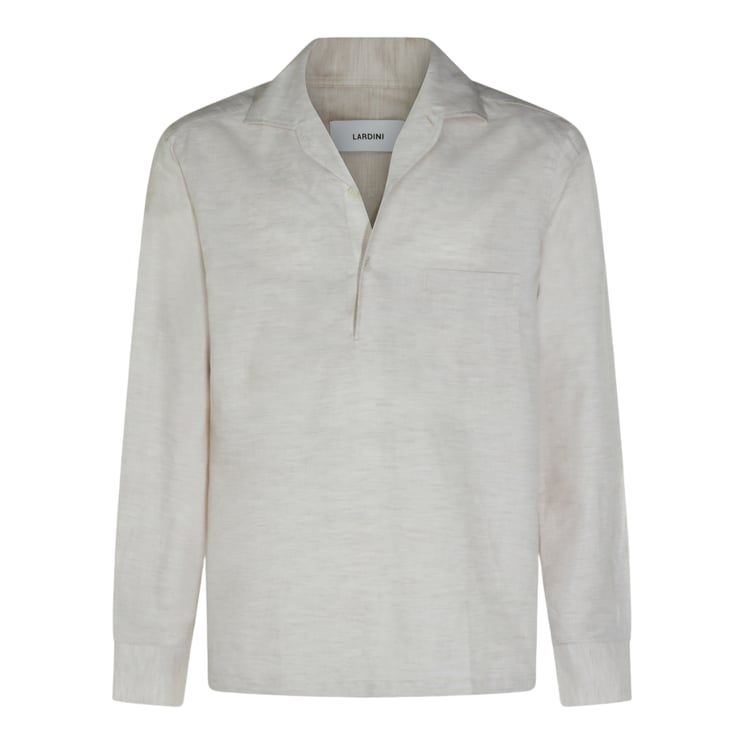 Lardini Relaxed Fit Casual Shirt with Textured Fabric