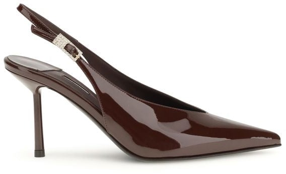 Le Silla LE SILLA Brown Calf Leather Bos Taurus High Heel Pumps