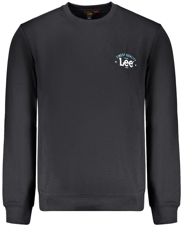 Lee Lee Black Cotton Men's Sweatshirt